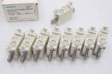 9x SIEMENS 3NA3 817 40A 500V NH00 NH Sicherungseinsatz 3NA3817 