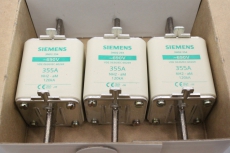 3x SIEMENS 3ND2 254 355A 690V NH2 NH Sicherungseinsatz 3ND2254 