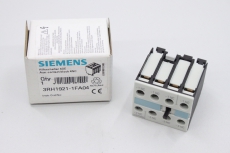 SIEMENS SIRIUS 3RH1921-FA04 S00 6A 4NC Hilfskontaktblock 
