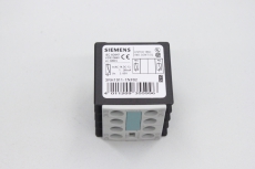 3x SIEMENS SIRIUS 3RH1911-1NF20 S00 6A 4P 2NO Hilfskontaktblock 