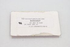10x FERRAZ SHAWMUT Zylindersicherung 10A 380V IR:150kA  6x32 B084365P OVP