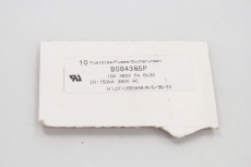 8x FERRAZ SHAWMUT Zylindersicherung 10A 380V FA 6X32 IR : 150kA B084365P OVP