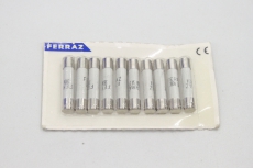 10x FERRAZ SHAWMUT Zylindersicherung 2A 380V SA 6x32 M078993P OVP