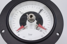 HAENNI  -1-1,4 bar 220V Einbaumanomter Manometer Schaltmanometer 7305482 R5441