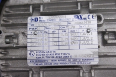 MOTORI ELETTRICI TF80B 4CANM20 0,75kw Ex TD 1400min Getriebemotor Asynchron W75U