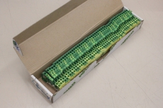 49x WAGO 281-907 281 907 4mm² Schutzleiterklemme 