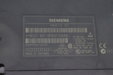 SIEMENS SIMATIC S7-400 PS407 20A Stromversorgung 6ES7407-0RA01-0AA0
