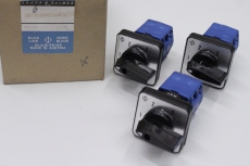 3x KRAUS & NAIMER CG8 A230 608E S0 Nockenschalter Drehschalter CG8A230-608E OVP