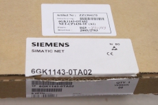 SIEMENS SIMATIC NET CP 1430 TF 6GK1143-0TA02 V:5 Communication Processor 6GK1143-0TA02 OVP