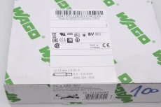 50x WAGO 282-907 282 907 6mm² Schutzleiterklemme 