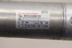 NORGREN RT/57232/M/125 Rc1/8 1-10bar Rundzylinder Ø32mm ↔125mm 