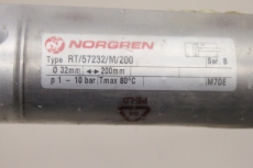 NORGREN RT/57232/M/200 Rc1/8 1-10bar Rundzylinder Ø32mm ↔200mm 