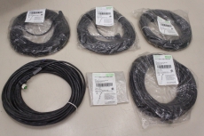 5x MURR ELEKTRONIK 15m M12 90grad 7000-12341-6241500 Sensor Kabel OVP