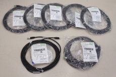 7x MURR ELEKTRONIK M8 4m 7000-88001-6200400 Sensor Kabel 7000880016200400