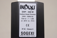SOGEXI Induxi SHP 400W 230V Ballast ellektronische Vorschaltgerät 25012019-2