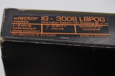 EFECTOR IG-3008LBPOG 8mm 10-55V 400mA Näherungsschalter induktiv 