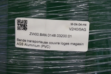 150 mm AGS Aluminium PVC Transportband V2H0/5AG