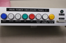 Panel Steuerung Schaltpanel Rack mit Druckschalter & Leuchtschaltern 04042019 