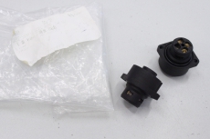 2x FARNELL 3 + earth CA6GD Stecker Multipole Panel socket 494-689 