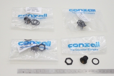 4x CONXALL rundsteckverbinder Standart  2P Pnael  Stecker 7282-2PG-300 OVP