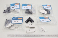 5x FARNELL Ultra low Profile 9 Ethernet Stecker 486-1784 OVP