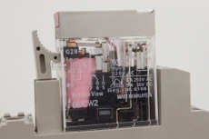 2x OMRON 1211EW 230V AC G2R-2-SN Relais Sockel Fassung 1211EW