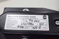 RNA FK100 FK 100  WEG 1,25-5m/min 20mm Förderband Förderer Schmalspurband  