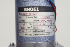  ENGEL GNM 3125-G24 34V  1,4A 30W G 24-60:1 Getriebemotor GNM3125-G24 OVP