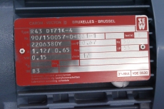 SEW R43 DT71K-4 0,15kW Stirnrad Getriebemotor R43DT71K-4