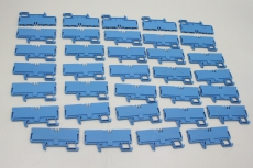 34x WEIDMüLLER PDU 2.5/4/4AN 800V 32A 4mm² Durchgangsklemme 