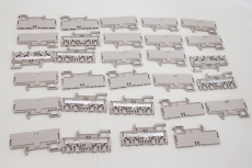 29x WEIDMüLLER PDU2.5/4/4AN 800V 32A 4mm² Durchgangsklemme 