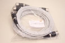 3x FARNELL NKE6S Cat6 RJ45 Ethernet 3m Kabel Cable 139-0159 OVP