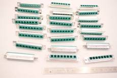 24x  09694000088 D-Sub 8P FML Shell 8W8 8 Special Stecker Buchseneinsatz 