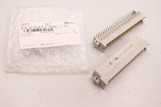 2x FARNELL 1207575 DIN 41612-Steckverbinder Type F Stecker 006079660 OVP