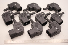 10x FARNELL PX0686/SE 250V AC 10A  Stecker Netzanschluss 9997288 OVP