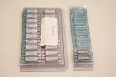 22x Multicomp 15 Kontakte  D-Sub Steckverbinder 1084686 5502-15PA-01-F1 OVP