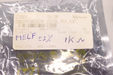 90x FARNELL 1713624 CMB02070X1001GB200 1kohm 500V 400mW Melf Widerstand 