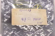 70x FARNELL 1713609 CMB02070X4708JB200 4,7ohm 500V MELF Widerstand OVP