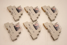 6x  1269YK 24VDC Omron G2R-1-SN Relais & Sockel 1269YK