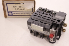 TELEMECANIQUE RA1-BB 0,25-0,40 Überlastrelais overload relay  RA1BB OVP