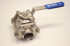 ECON Econosto 968511 DN50 Seats R PTFE TV 1.4408 Kugelhahn  1.4408 OVP