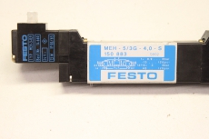  FESTO G-4 0-S 150883 Elektro Magnetventil MEH-5/3 OVP