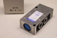  FESTO Pneumatikventil VL-5-1/4 9199 OVP 