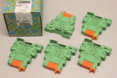 5x PHOENIX CONTACT Relaismodul PLC-RSC- 24UC/21-21AU Schaltrelais 2967112 OVP