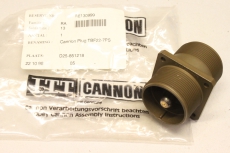 ITT CANNON TBF22-7PS Industrial Stecker Connector Plug TBF227PS OVP