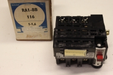 TELEMECANIQUE RA1-BB 116 1-1.6 Überlastrelais overload relay RA1BB OVP