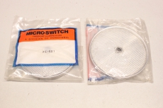 2x Microswith HONEYWELL FE-RR1 Ø84mm 3inch Sensor Reflektor Reflector Mirror 