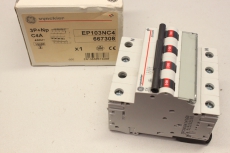 GE VYNCKIER EP103NC4 3P+Np C4A Leistungsschalter 667308 OVP