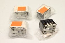 4x TELEMECANIQUE Hilfsschalterblock 2S 036989 Hilfskontaktblock LA1KN20 OVP