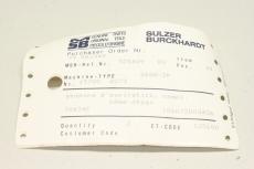 SULZER BURCKHARDT 157056273  Saugventil komplett Plate Valve 15705 6273 2K80-2P